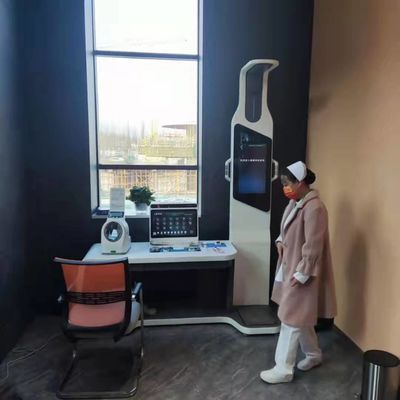 Telehealth All-in-One Body Check Station met ultrasone hoogte- en gewichtsschaal