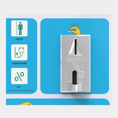ODM Multifunctionele gezondheidswaarden nauwkeurige lengte gewicht BMI en lichaamsvetmeting