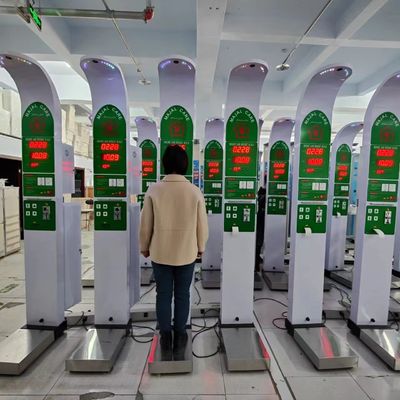 Geavanceerde muntbewerkte volwassen gewicht- en lengteschaal met automatische BMI-berekening