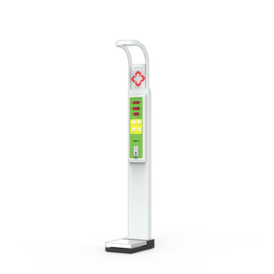 Gebruikersvriendelijke munt bediende menselijke lichaam gezondheid check-up machine voor lengte en gewicht