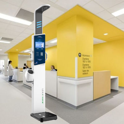 LCD Display Munt bediend met ultrasone hoogte gewichtsschaal met automatische spraak uitzending