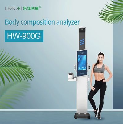 19 inch Android Health Kiosk Steel Health Center BMI Machine met lichaamsvet analysator