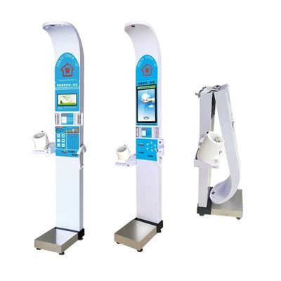 Met munten bediende BMI-schaal HW-900A Ultrasone hoogte- en gewichtsmachine voor gezondheidszorgcentra