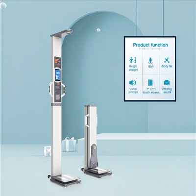 LCD-scherm Type BMI Ultrasone Hoogte Gewichtsschaal Op maat gemaakte ondersteuning voor het wegen