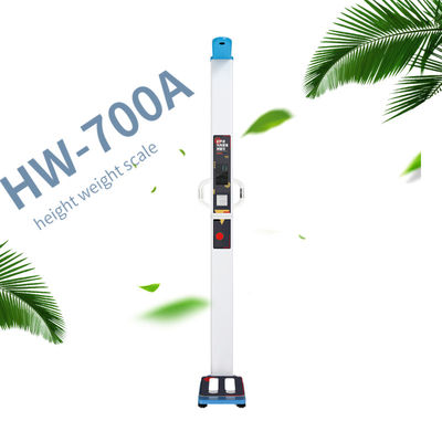 Digitale hoogte- en gewichtsschaal LEKA LCD-scherm Gewichtsbereik 8-200 kg Afdeling 0,1 kg