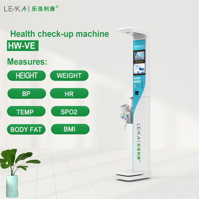 Functioneel HW-VE Ultrasone lichaamshoogte gewicht vet weegschaal machine voor gezondheid check-up