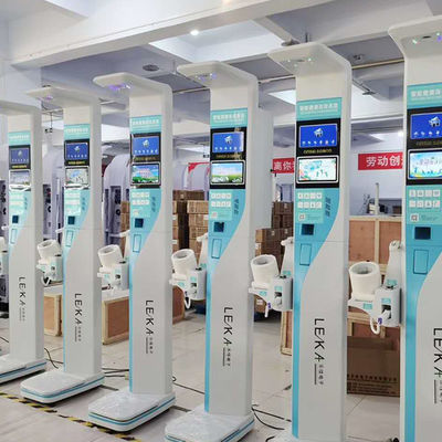Functioneel HW-VE Ultrasone lichaamshoogte gewicht vet weegschaal machine voor gezondheid check-up