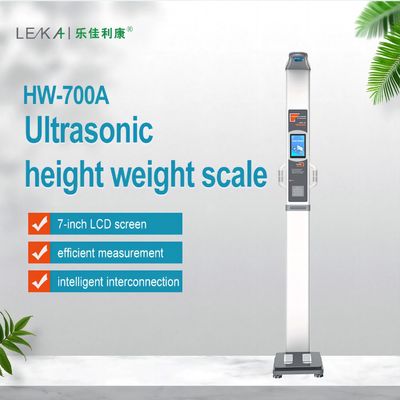 HW-700A Ultrasone lichaamsvetschaal met analyse van de samenstelling van het menselijk lichaam en G.W. van 30 kg