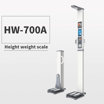 AC100-220V stroomtoevoer lichaamsvet BMI lengte gewicht weegschaal munt bediende machine