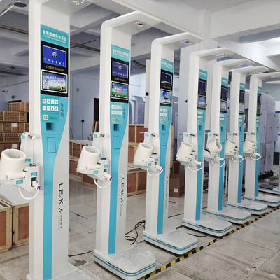 Lichaamshoogte-gewichts-BMI-schaal met ultrasone technologie en HW-VE-samenstellingsanalyse