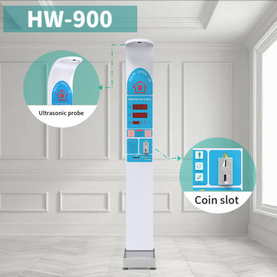 AC100-240V Digitale vouwbare munthoogte-gewichtsschaal met BMI en verkoopfunctie N.W 42kg