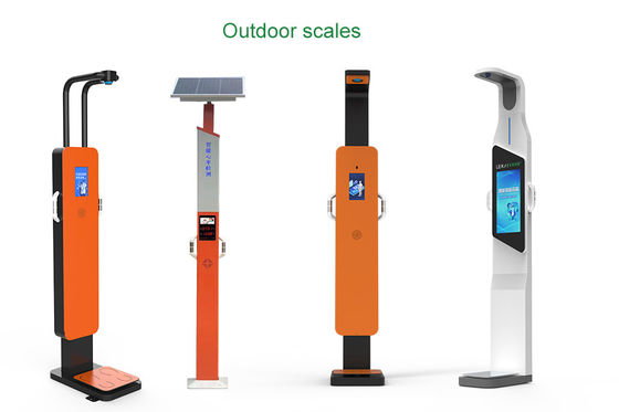 7 &quot;LCD-scherm buiten gezondheid vet check-up machine met waterdicht ontwerp en GW 93kg