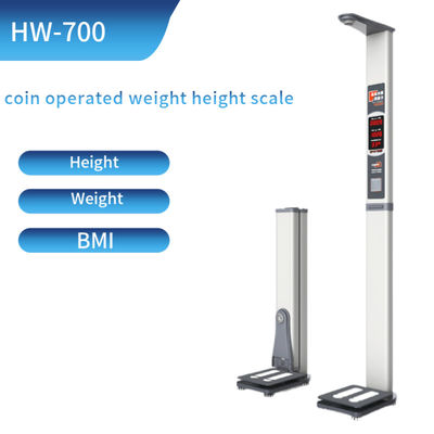 Meesmachine voor het meten van de lengte en het gewicht van de artsen 33*46*230 cm met LED/LCD-scherm
