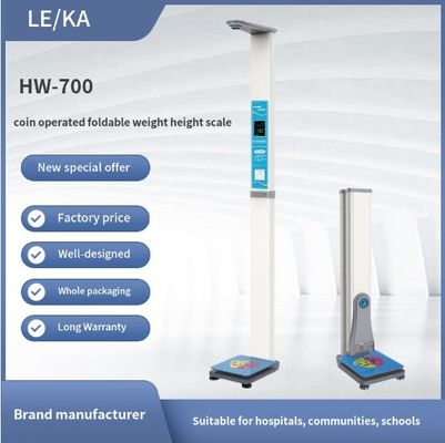 Automatische elektronische hoogte- en gewichtswaarden met munten met een stroomtoevoer van 100-240 V