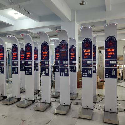 HW-900 BMI verkoopmachine met printer en meertalige elektronische weegschaal