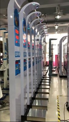 HW-900 Body Height and Weight Vending Machine voor munt bediende BMI in Spaans Arabisch
