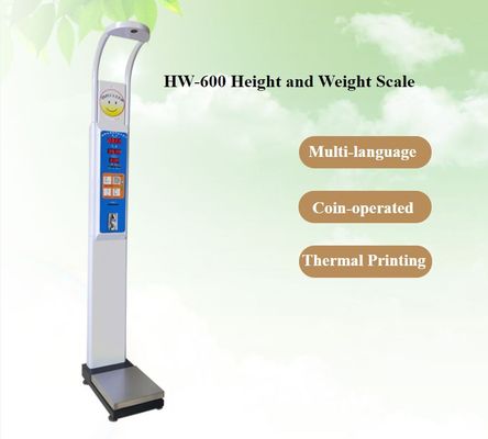 Geavanceerde digitale BMI-schaal voor nauwkeurige lichaamsgewichtsmeting Hoogtebereik 60-200 cm