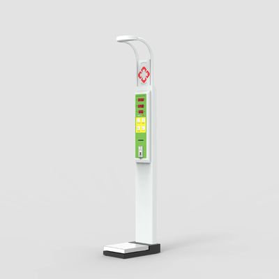 HW-600 Volledig aangepaste munt bediende lichaamsgewicht en hoogte schaal met LED-display