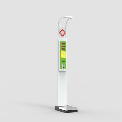 HW-600 Volledig aangepaste munt bediende lichaamsgewicht en hoogte schaal met LED-display