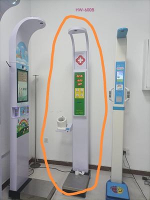 Persoonlijke gezondheidstoetsmachine LED-display Automatische weegschaal voor AC100-240V