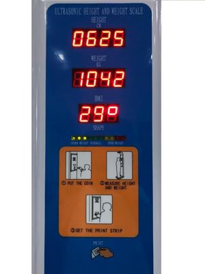 G.W 45kg Gewichtsbereik 8-200kg BMI machine voor nauwkeurige gewicht en hoogte meting