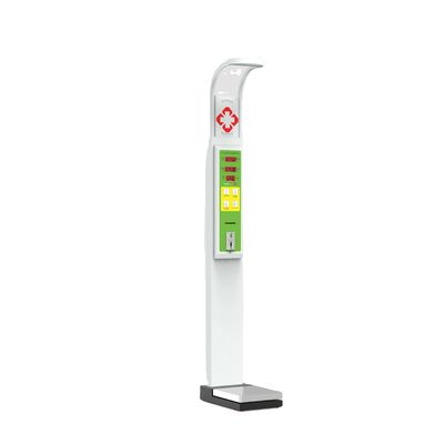 Munt bediende hoogte gewicht BMI machine voor gewichtsbereik 1-200kg en hoogtebereik 0-200cm