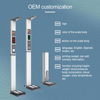 LED-scherm opvouwbare digitale klinische hoogteschaal voor medisch meetinstrument