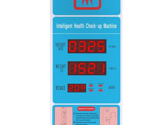 Professionele elektronische BMI-testmachine met printer Productgrootte 33*55*235cm