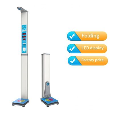 Ziekenhuis- en apotheekmonetaire menselijke weegschaal met LED/LCD-display 200 kg capaciteit