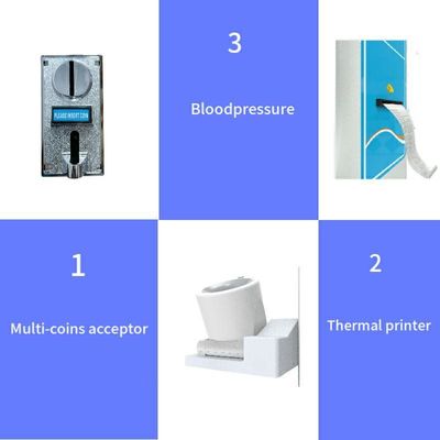 Ziekenhuis- en apotheekmonetaire menselijke weegschaal met LED/LCD-display 200 kg capaciteit