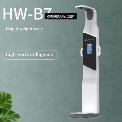 LCD-scherm Ultrasone hoogte- en gewichtsschaal voor lichaamssamenstelling